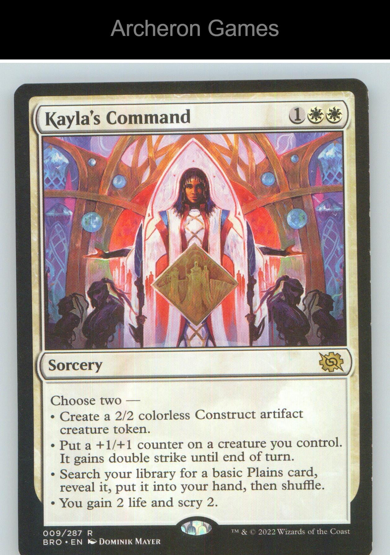 Kayla's Command BRO 9 R MTG Card NM/EX+