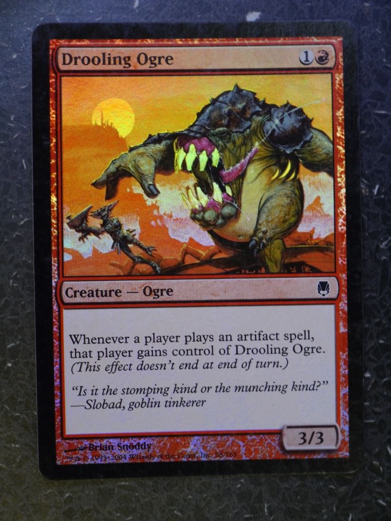 MTG Cards: DROOLING OGRE FOIL # 5D93