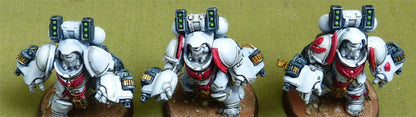 Aggressor Squad painted - White Scars - Warhammer 40K #4PS