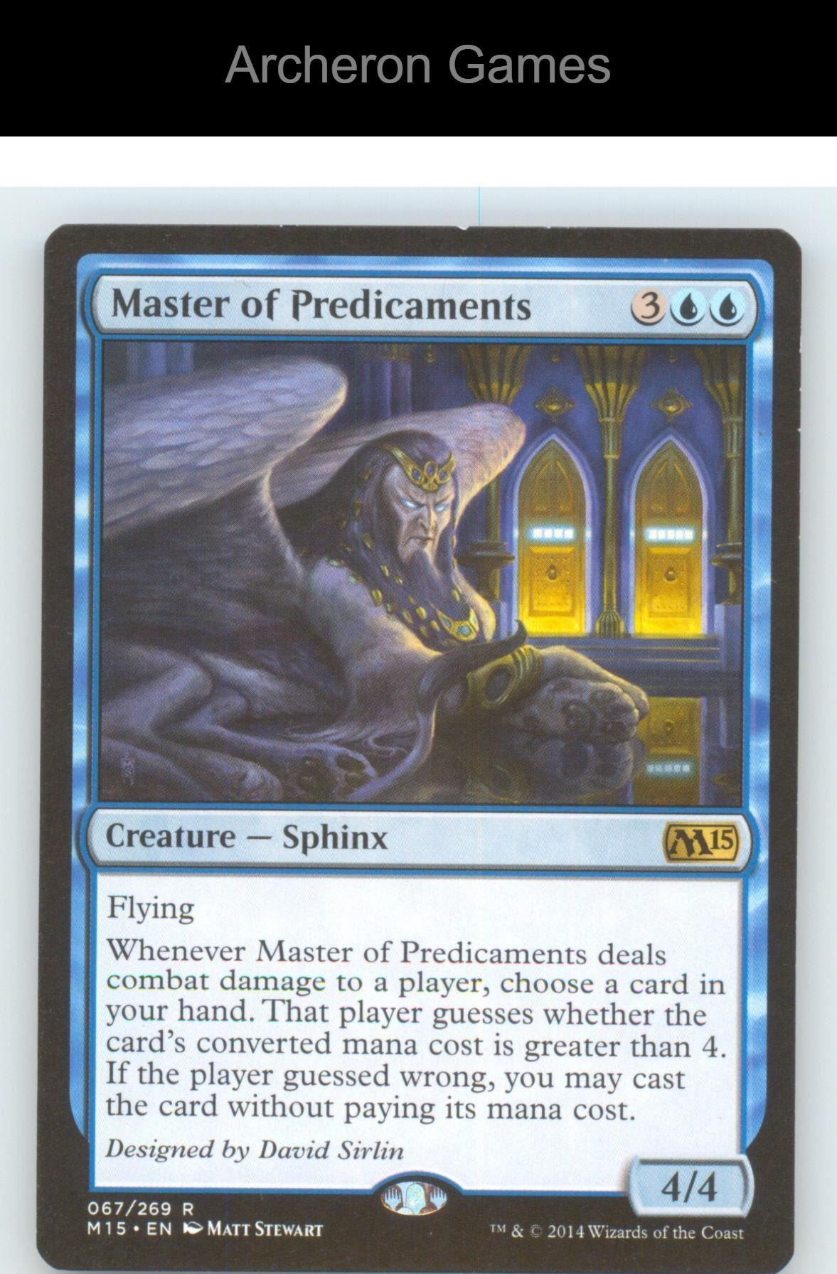 Master of Predicaments M15 67 R MTG Card NM/EX+