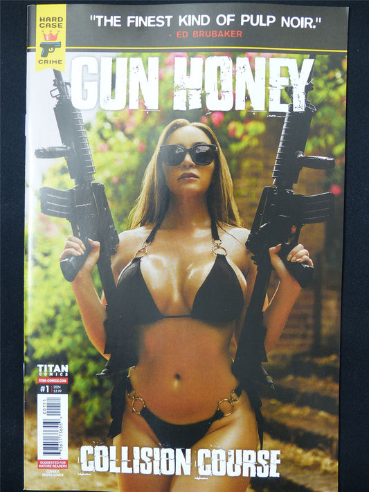 GUN Honey: Collision Course #1 Photo Cvr - May 2024 Titan Comic #2N