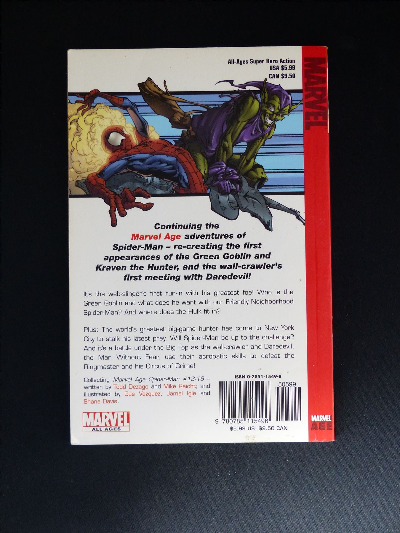 Spider-Man: The Goblin Strikes - Marvel Graphic Softback #42O