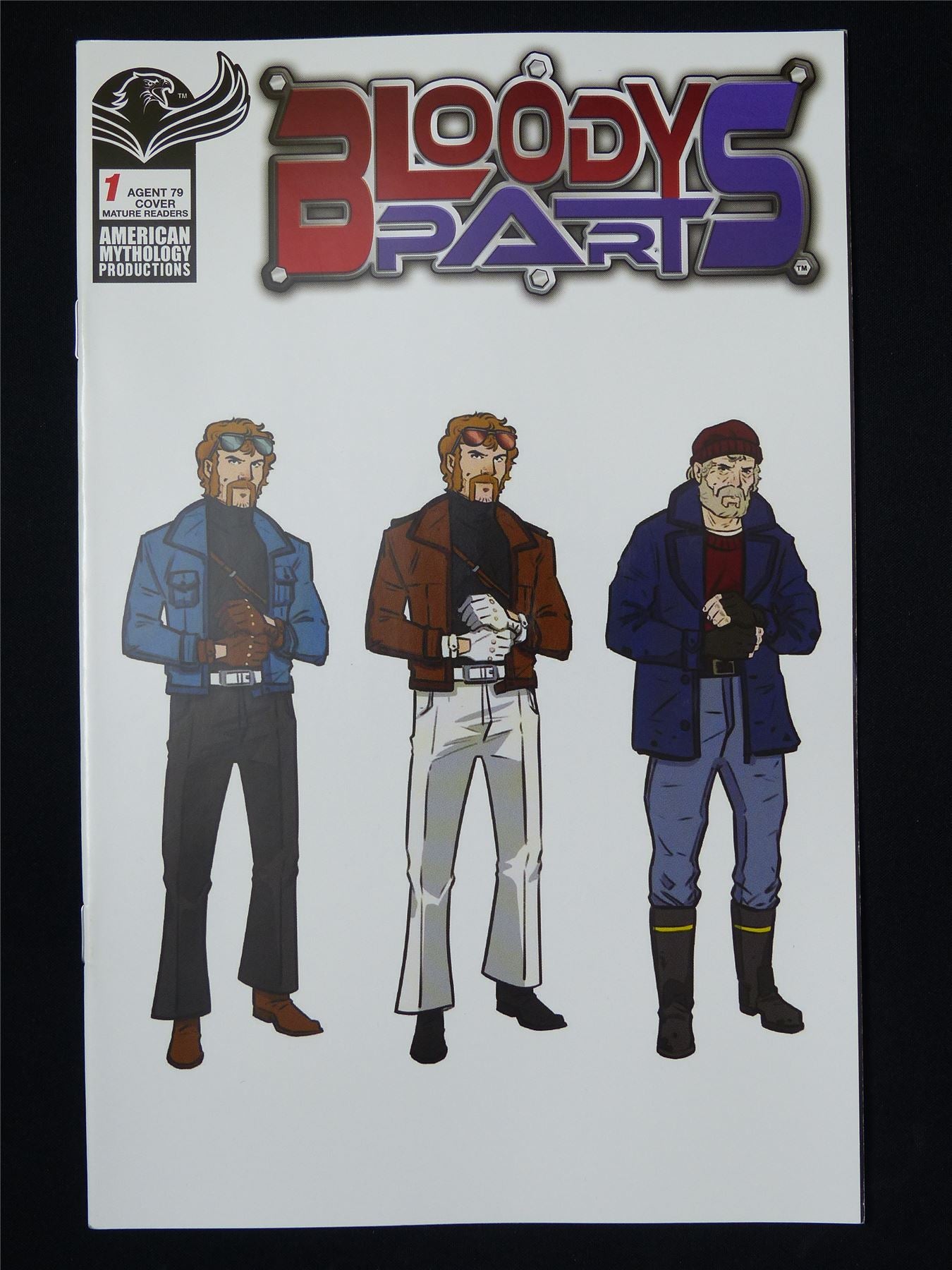 BLOODY Parts #1 Agent 79 Cover - Apr 2025 Mythology Comic #2EB