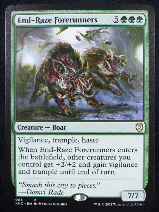 End-Raze Forerunners - KHC - Mtg Card #2U5