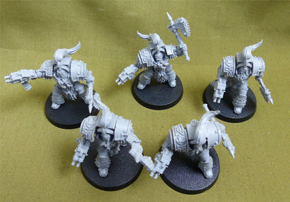 Varagyr Wolf Guard Terminators - Space Wolves - Warhammer HH #4Q8