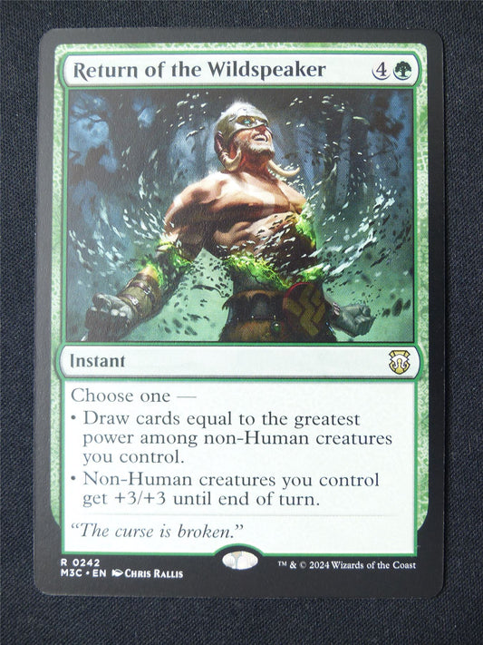 Return of the Wildspeaker - M3C - Mtg Card #NN