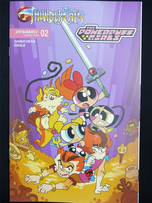 THUNDERCATS/Powerpuff Girls #2 Cvr B - Aug 2025 Dynamite Comic #2XX