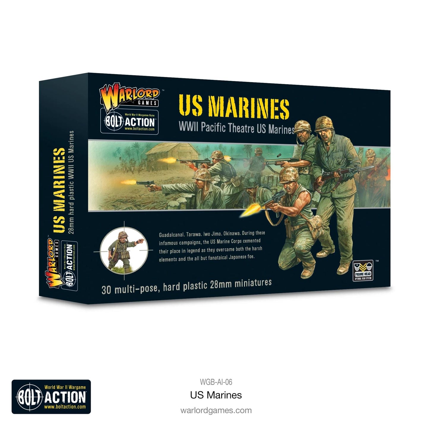 Pacific Theatre US Marines - US Marines - Bolt Action