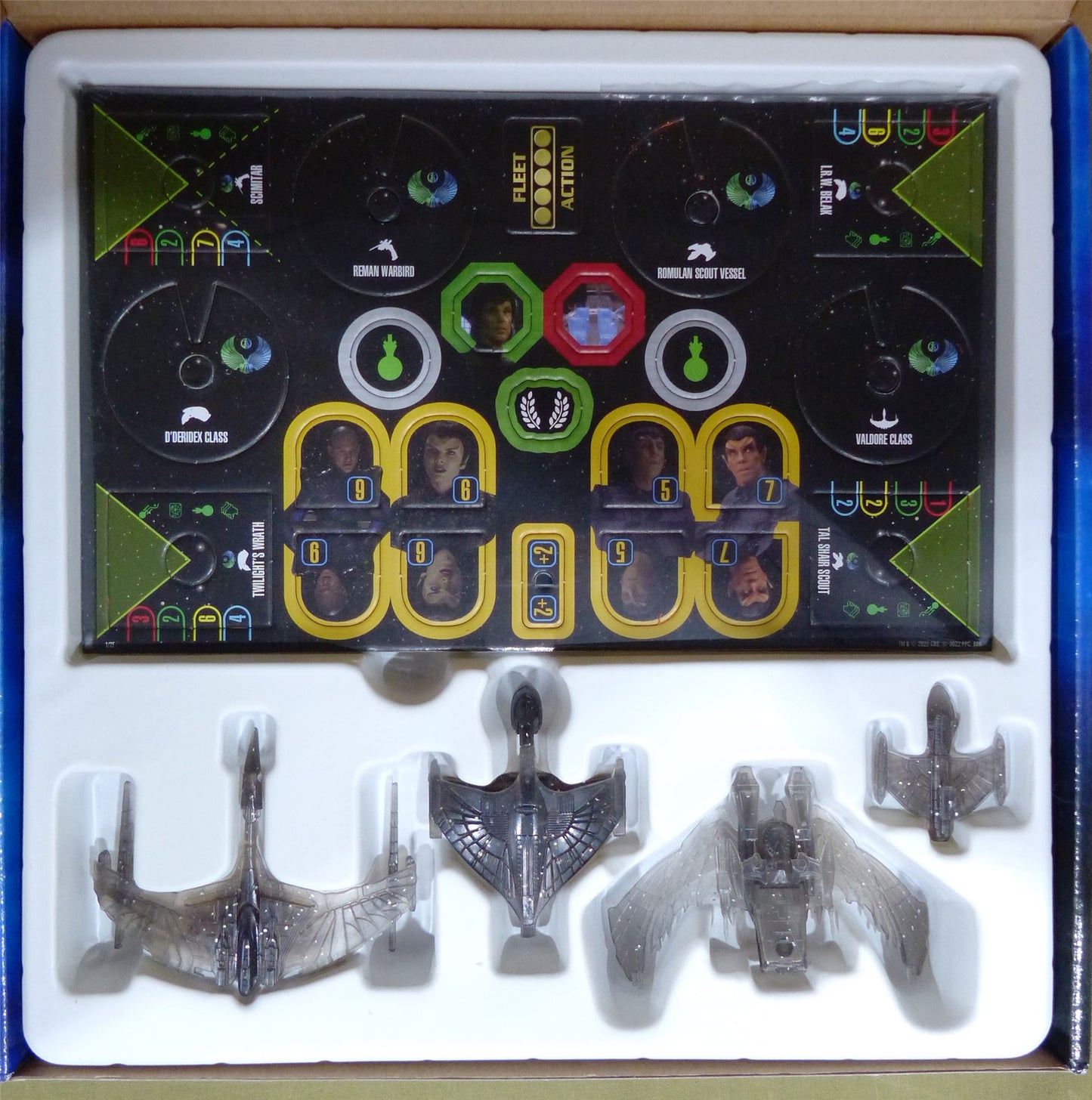 Star Trek Attack Wing: Romulan Faction Pack: Secrets of the Tal Shiar - Miniatures Games #3AX