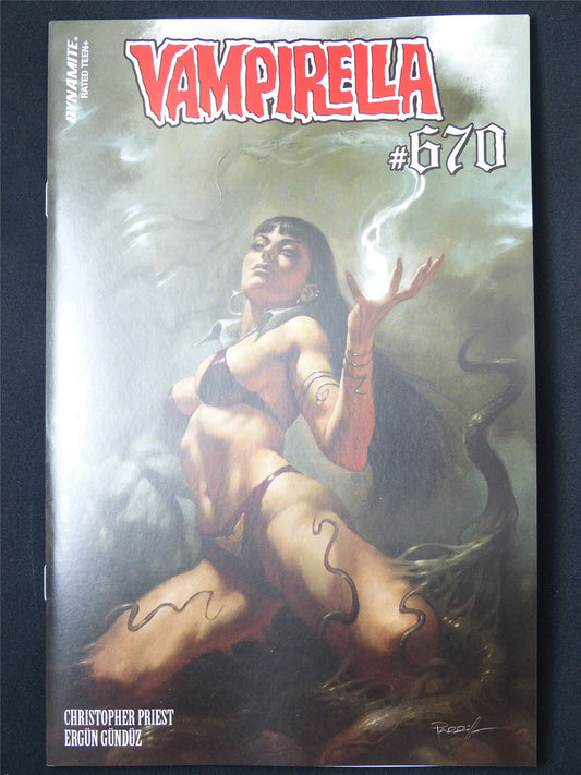 VAMPIRELLA #670 - B&B Jul 2024 Dynamite Comic #3TY