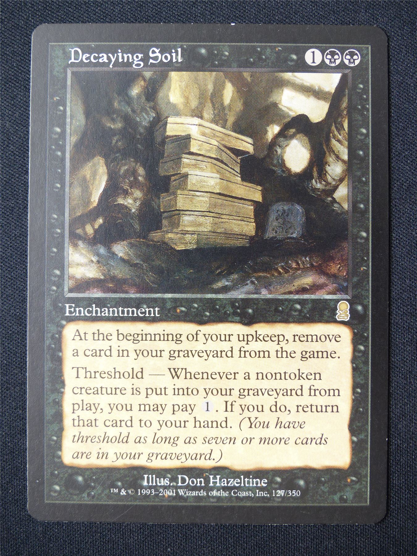 Decaying Soil - ODY - Mtg Card #42F