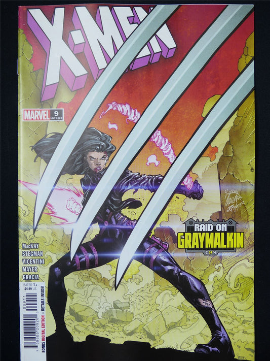 X-MEN #9 - B&B Feb 2025 Marvel Comic #67F