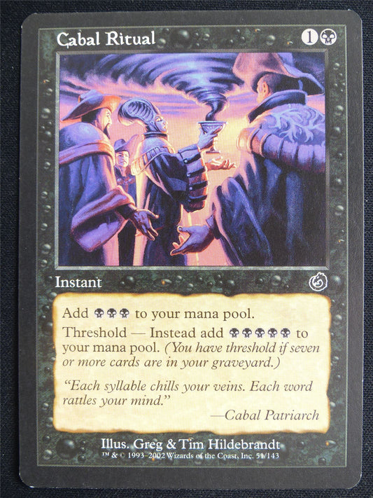 Cabal Ritual - TOR - Mtg Card #4NI