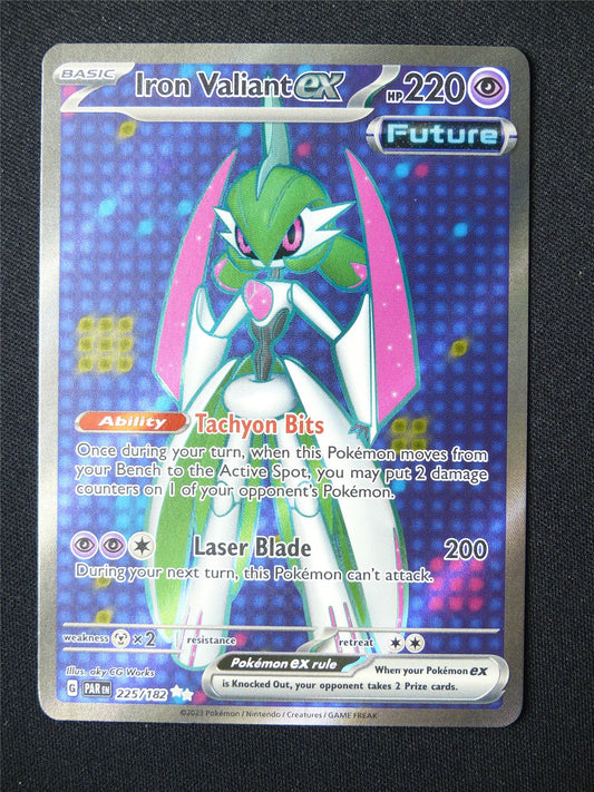 Iron Valiant EX 225/182 Textured Holo - Pokemon Card #5VA