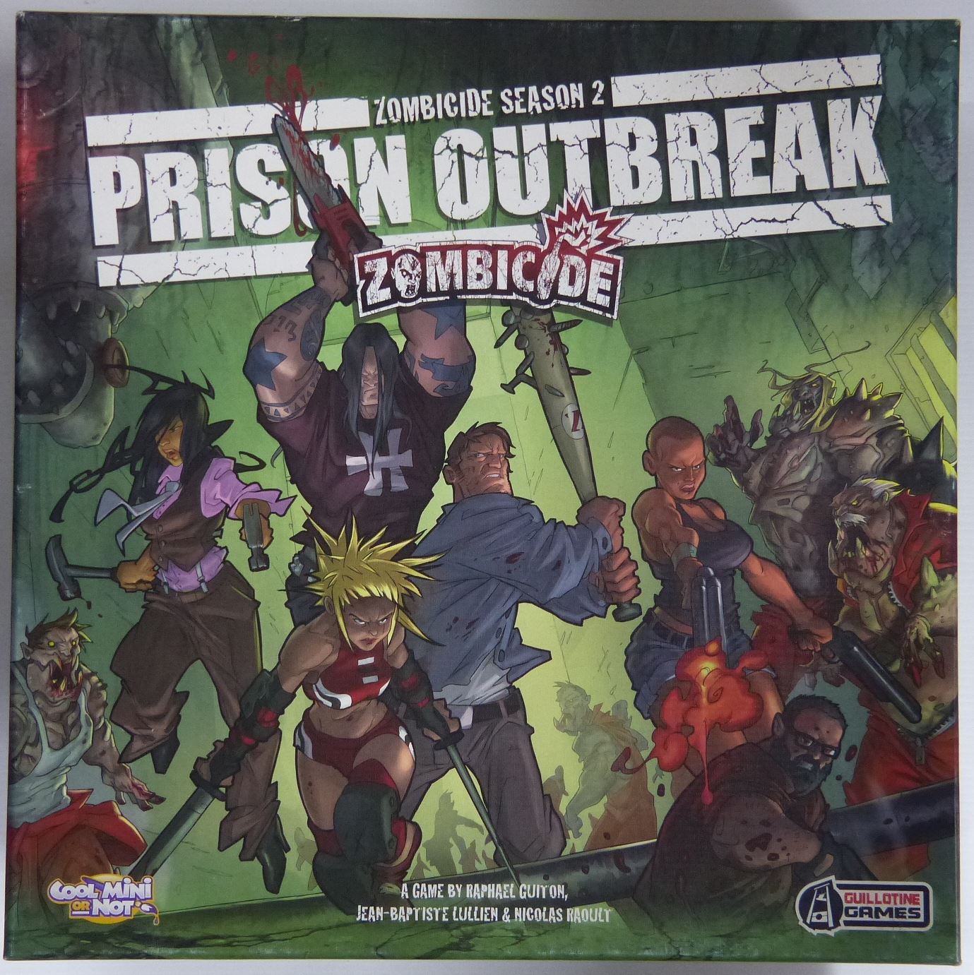 Zombiecide: Prison Outbreak Expansion - Boared Game #1ON