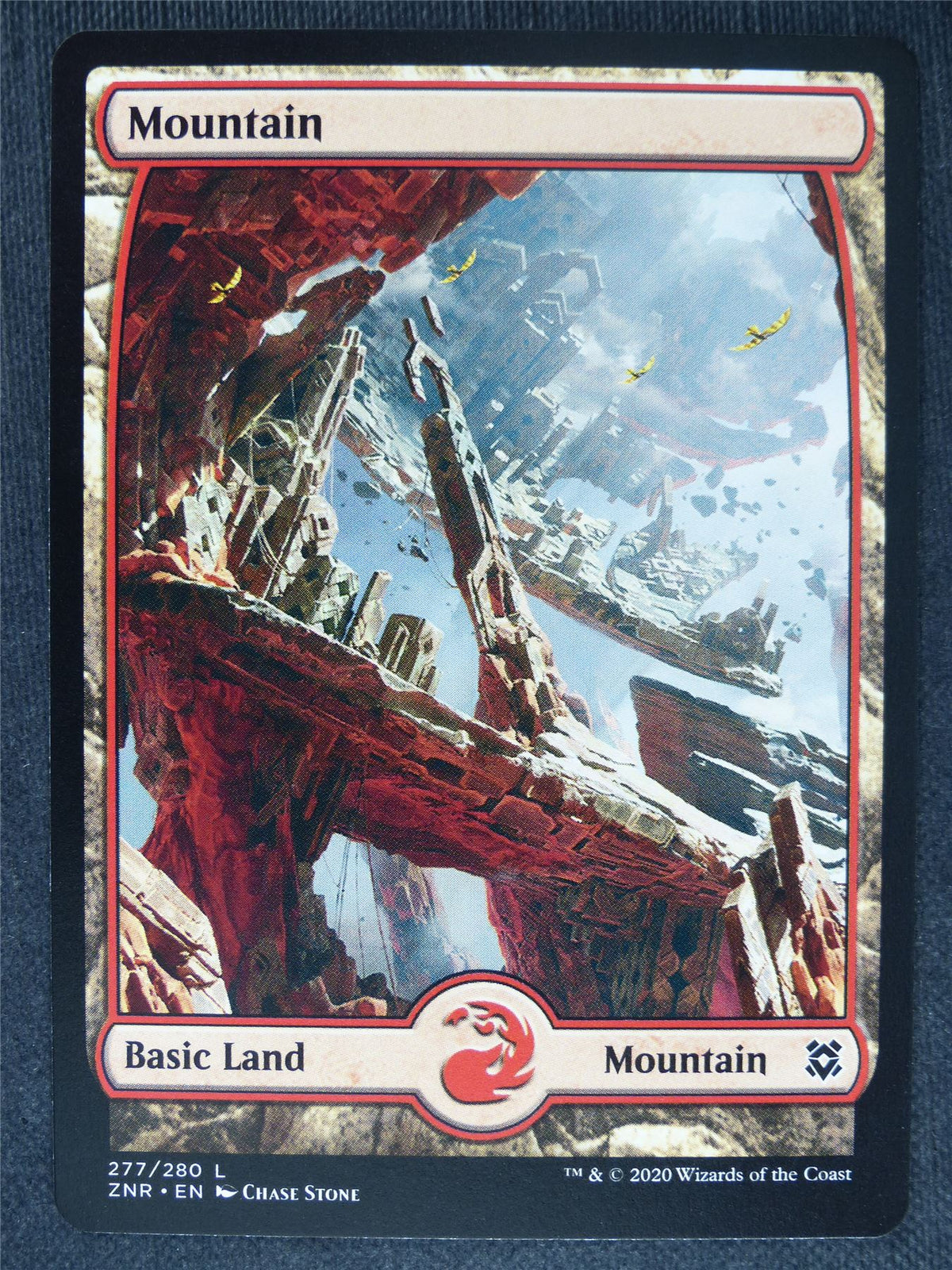 Mountain Full Art 277/280 Mint - Mtg Magic Cards #3H