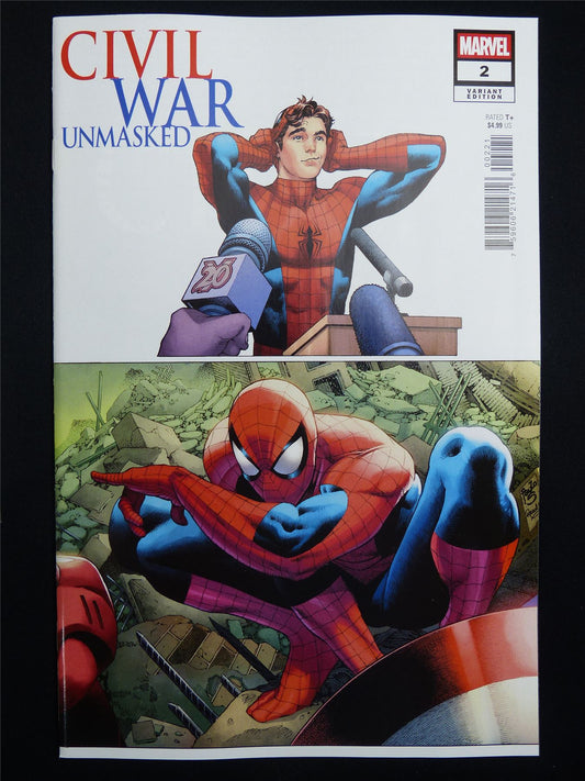 CIVIL War: Unmasked #2 Cvr B - Aug 2026 Marvel Comic #18Z