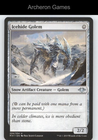 Icehide Golem 224 UC MTG Card Modern Horizons