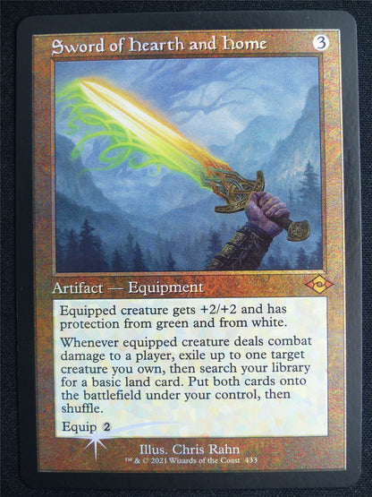Sword of Hearth and Home Retro Foil - MH3 - Mtg Card #4LK