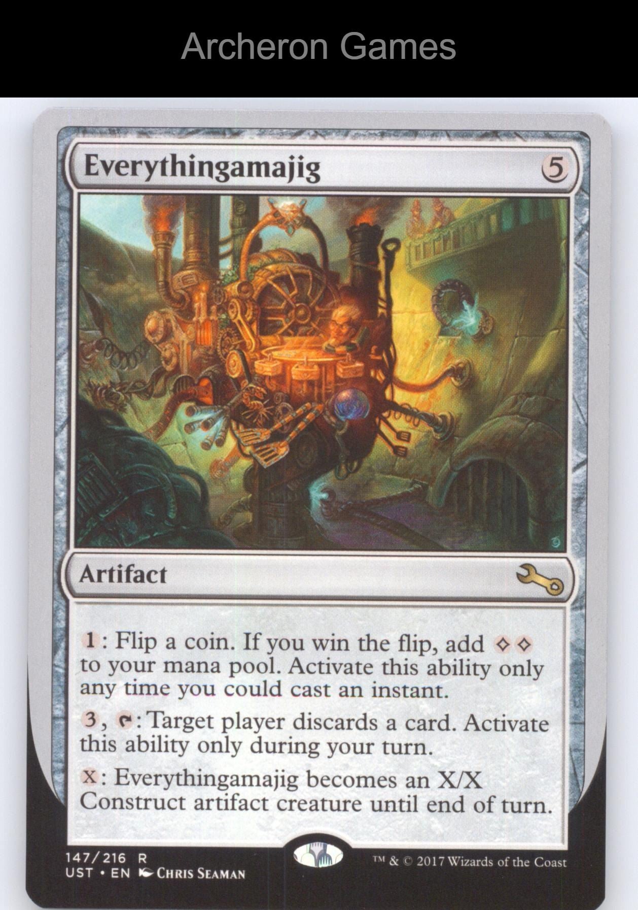 Everythingamajig (C) 147 R MTG Card Unstable