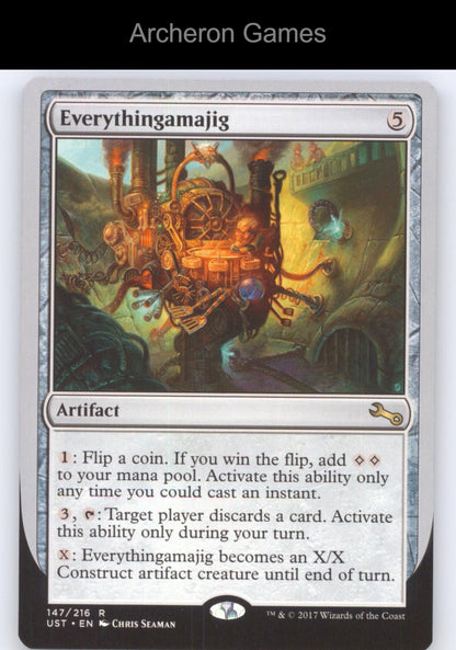 Everythingamajig (C) 147 R MTG Card Unstable