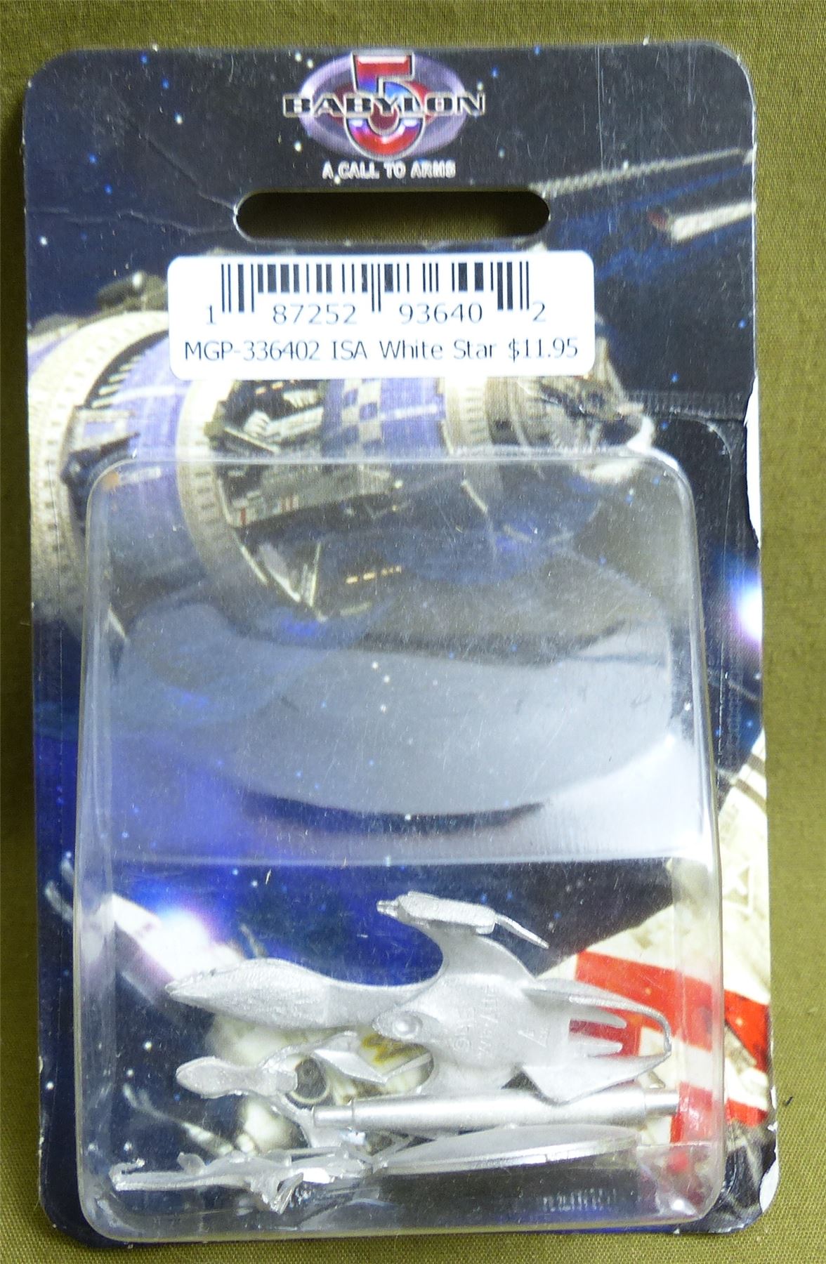 Classic Metal White Star Blister - Babylon 5: Call to Arms Miniatures #2LN