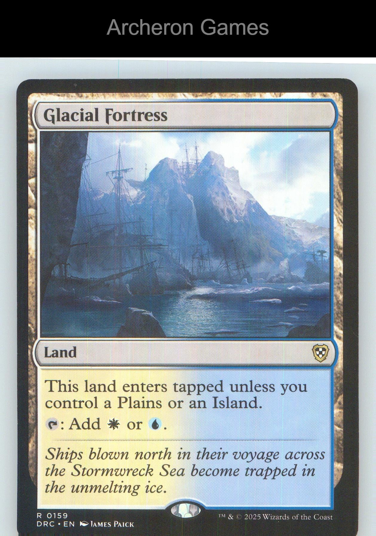 Glacial Fortress 159 R MTG Card NM/EX+