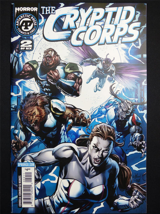 The CRYPTID Corps #2 Cvr A - Jun 2026 Antarctic Press Comic #1LB