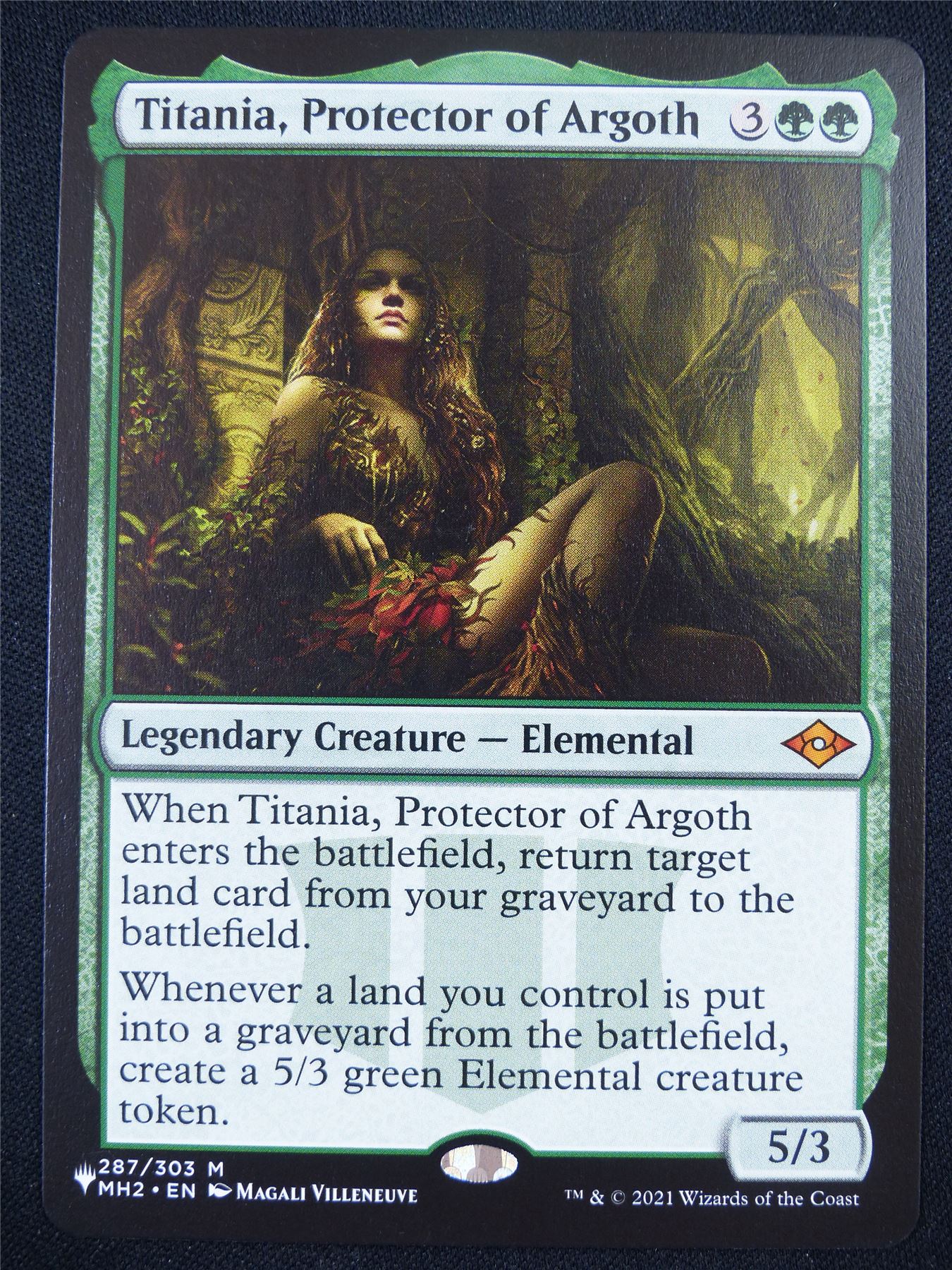 Titania Protector of Argoth - MH2 - Mtg Card #W1