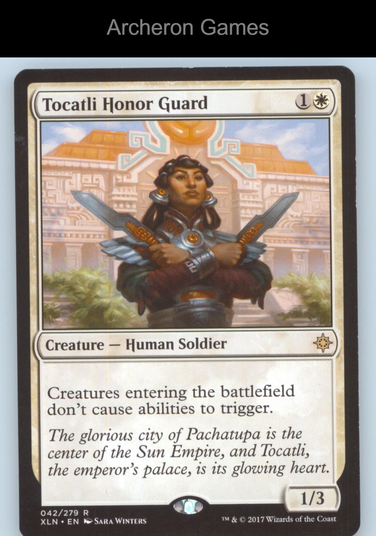Tocatli Honor Guard 42 R MTG Card Ixalan