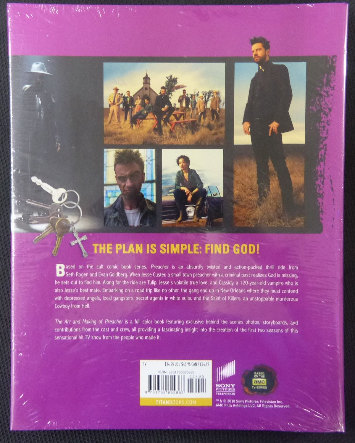 The Art and Making of Preacher - Hardback - Titan book #2AF