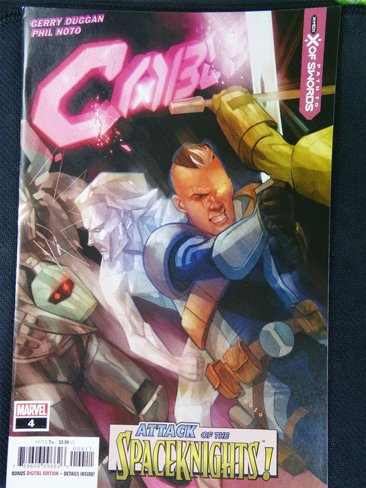 CABLE: Attack of the space knights #4 - Marvel Comic #12Y