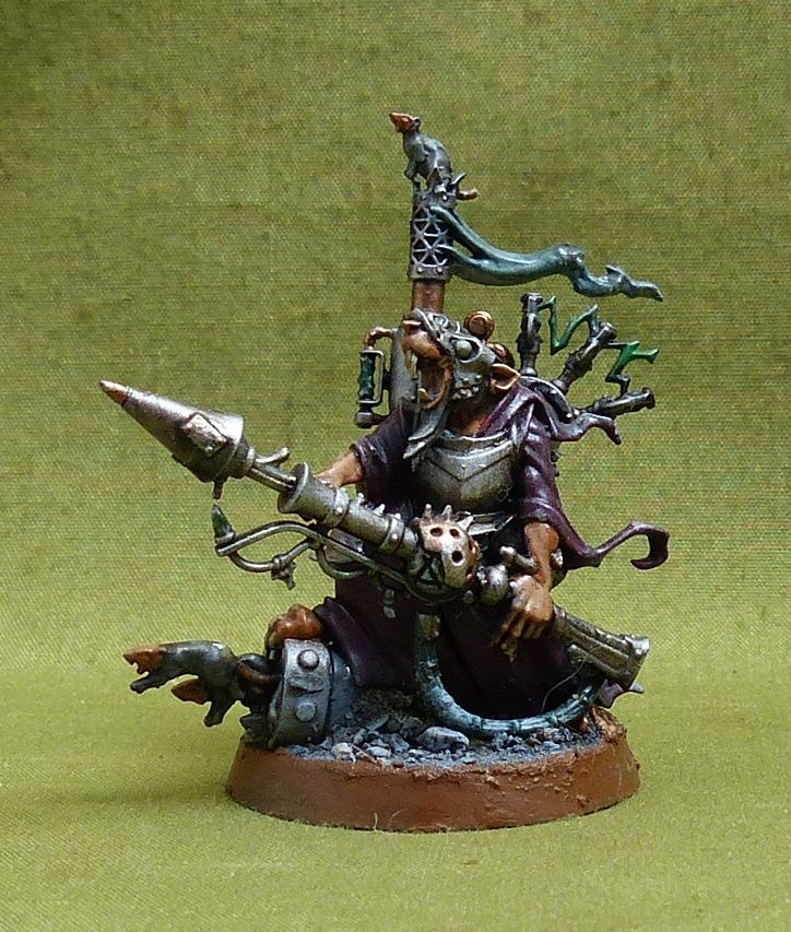 Warlock Bombardier painted - Skaven - Warhammer AoS #53L