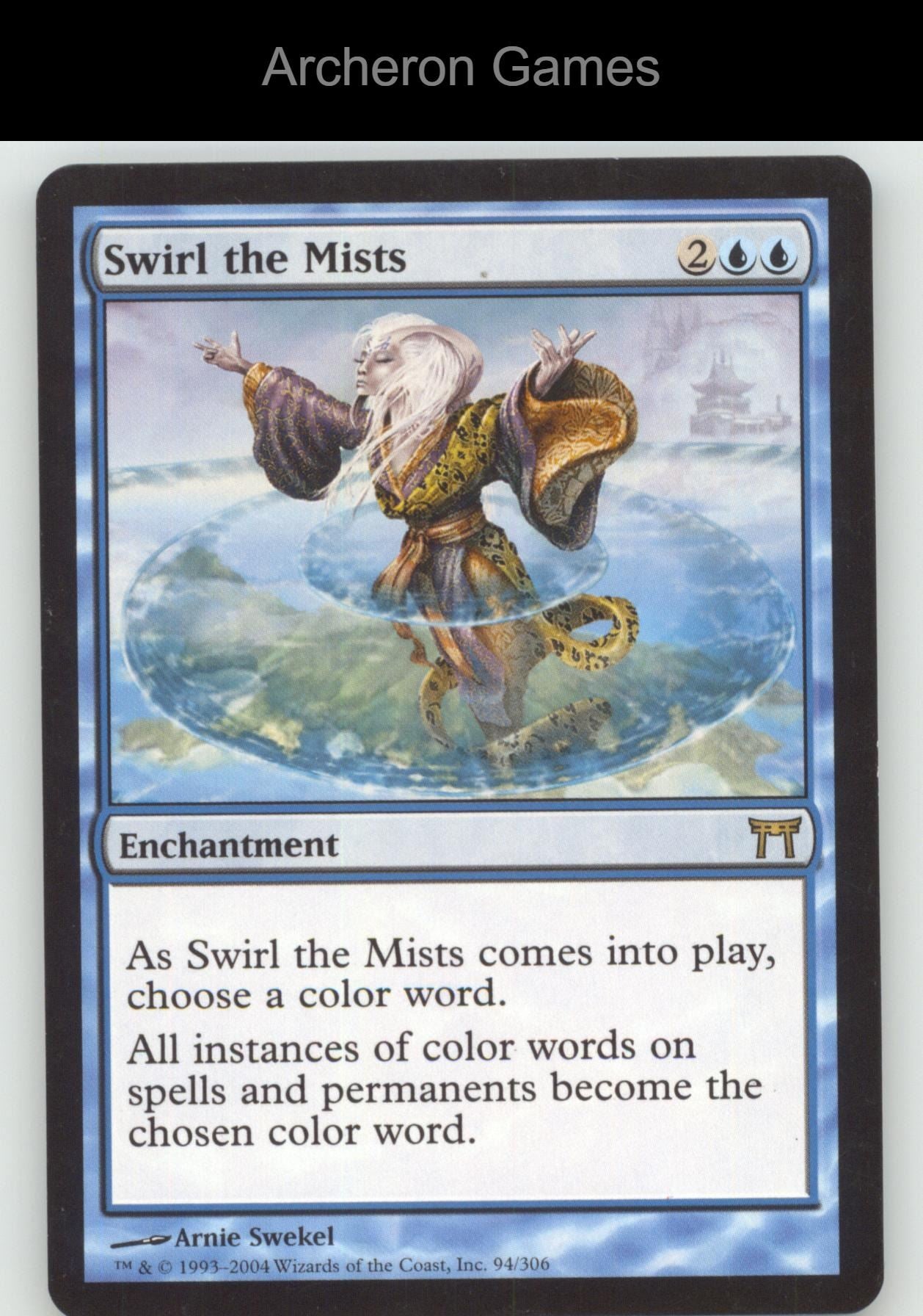 Swirl the Mists 94 R MTG Card Champions of Kamigawa