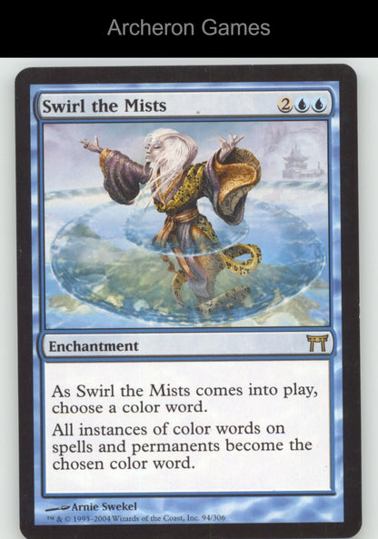 Swirl the Mists 94 R MTG Card Champions of Kamigawa