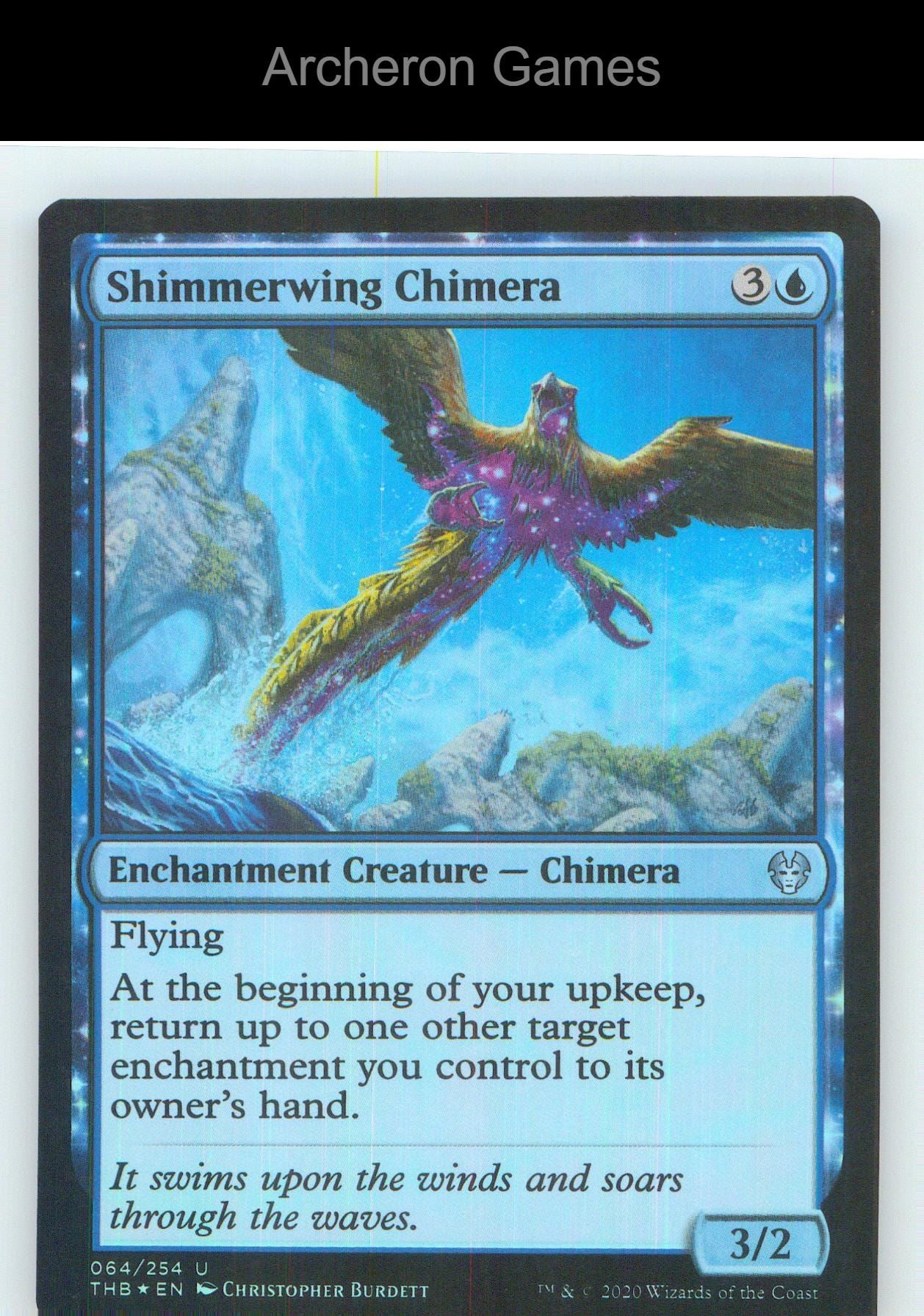 Shimmerwing Chimera THB 64 UC MTG Card NM/EX+ Foil