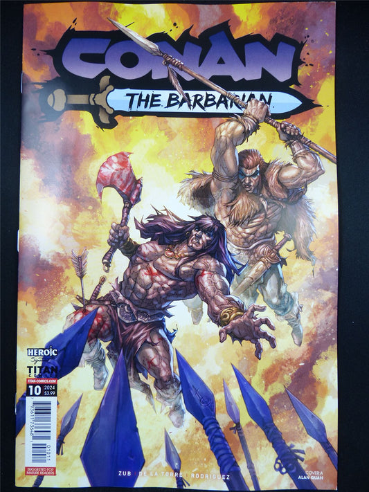 CONAN The Barbarian #10 Cvr A - May 2024 Titan Comic #6CZ