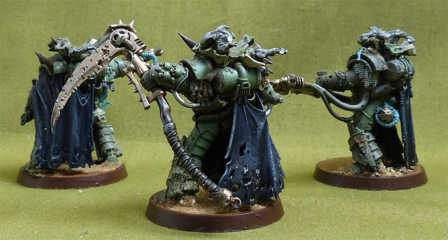 Deathshroud Terminators Painted - Death Guard - Warhammer 40K #3V8
