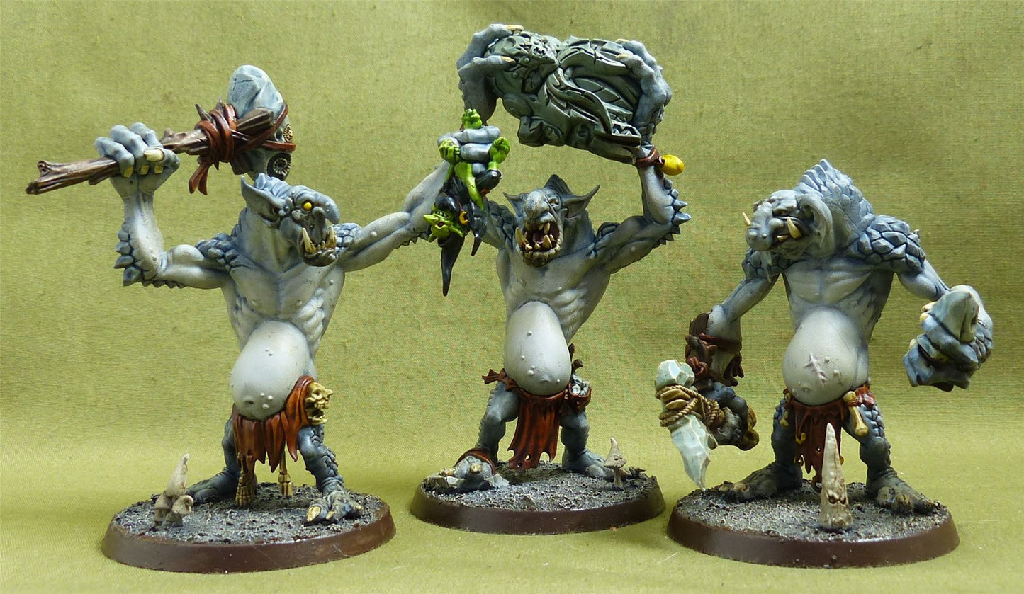 Rockgut Troggoths painted - Gloomspite Gitz - Warhammer AoS #FH