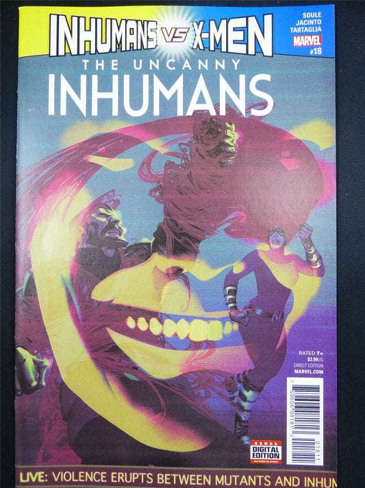 The Uncanny INHUMANS #18 - Marvel Comic #51C