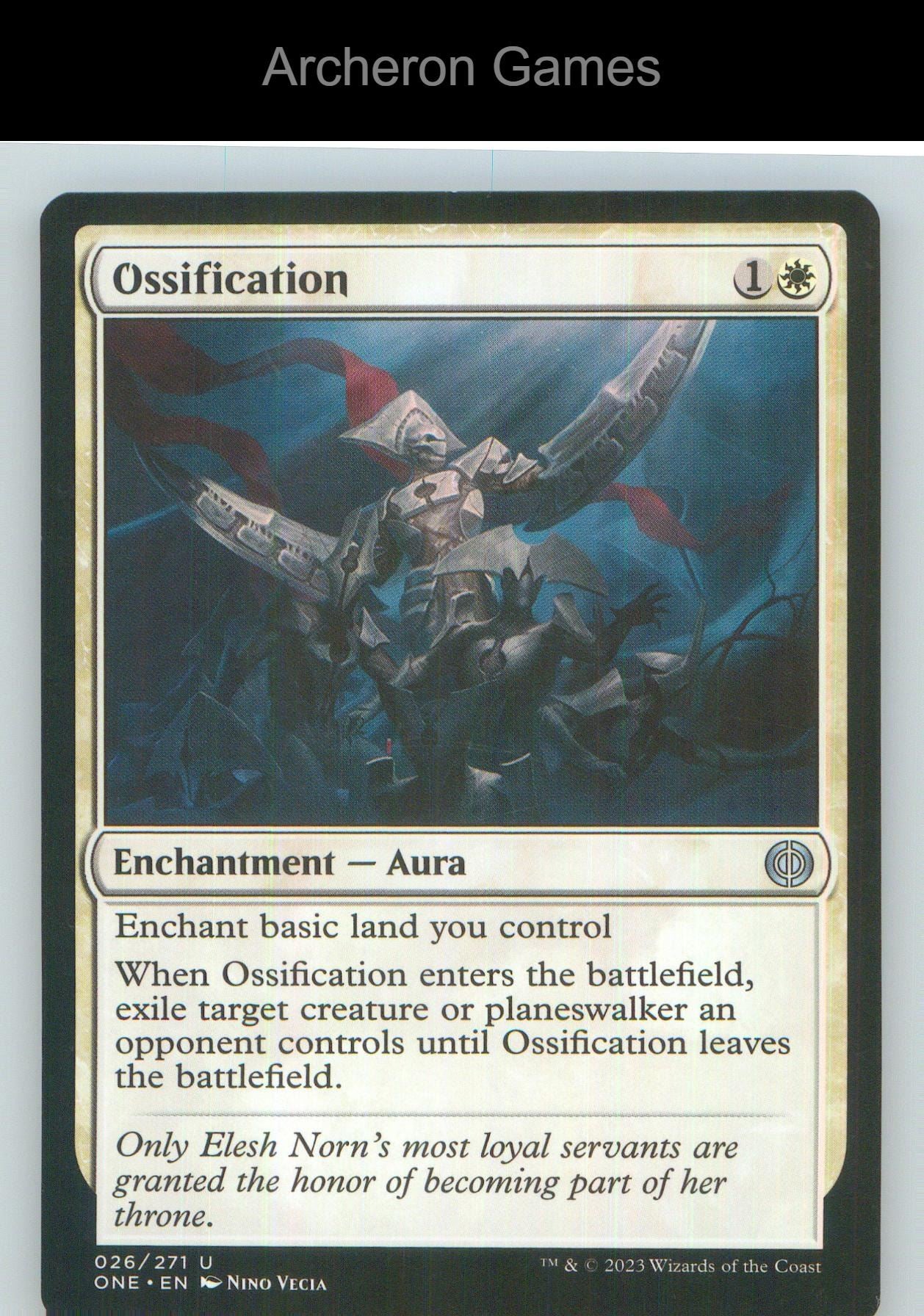 Ossification ONE 26 UC MTG Card NM/EX+