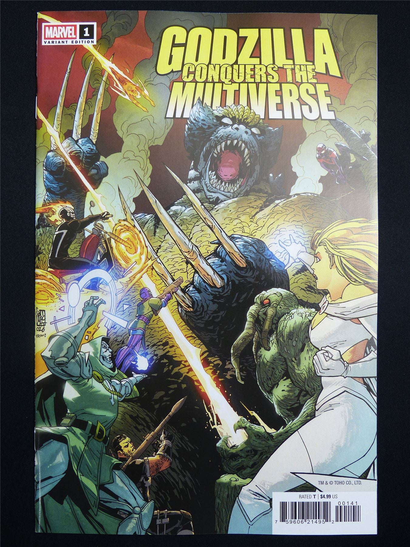 GODZILLA Conquers the Multiverse #1 Cvr D - Sep 2026 Marvel Comic #2HA