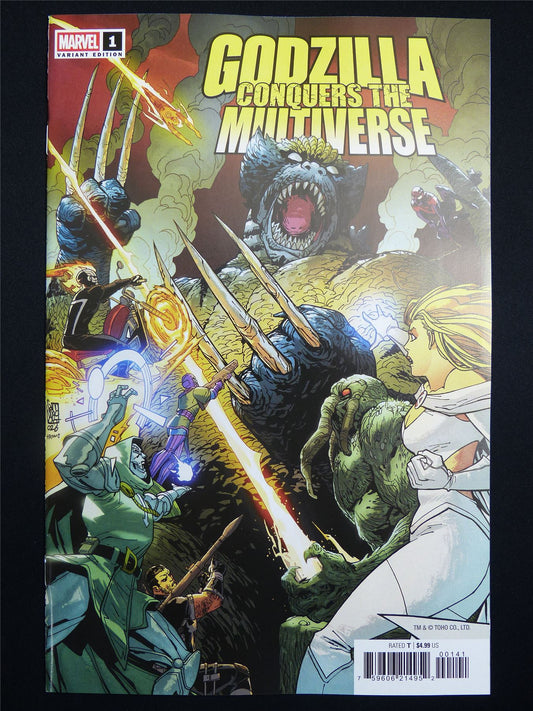 GODZILLA Conquers the Multiverse #1 Cvr D - Sep 2026 Marvel Comic #2HA
