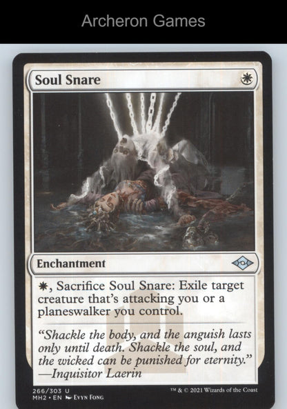 Soul Snare 266 UC MTG Card Modern Horizons 2