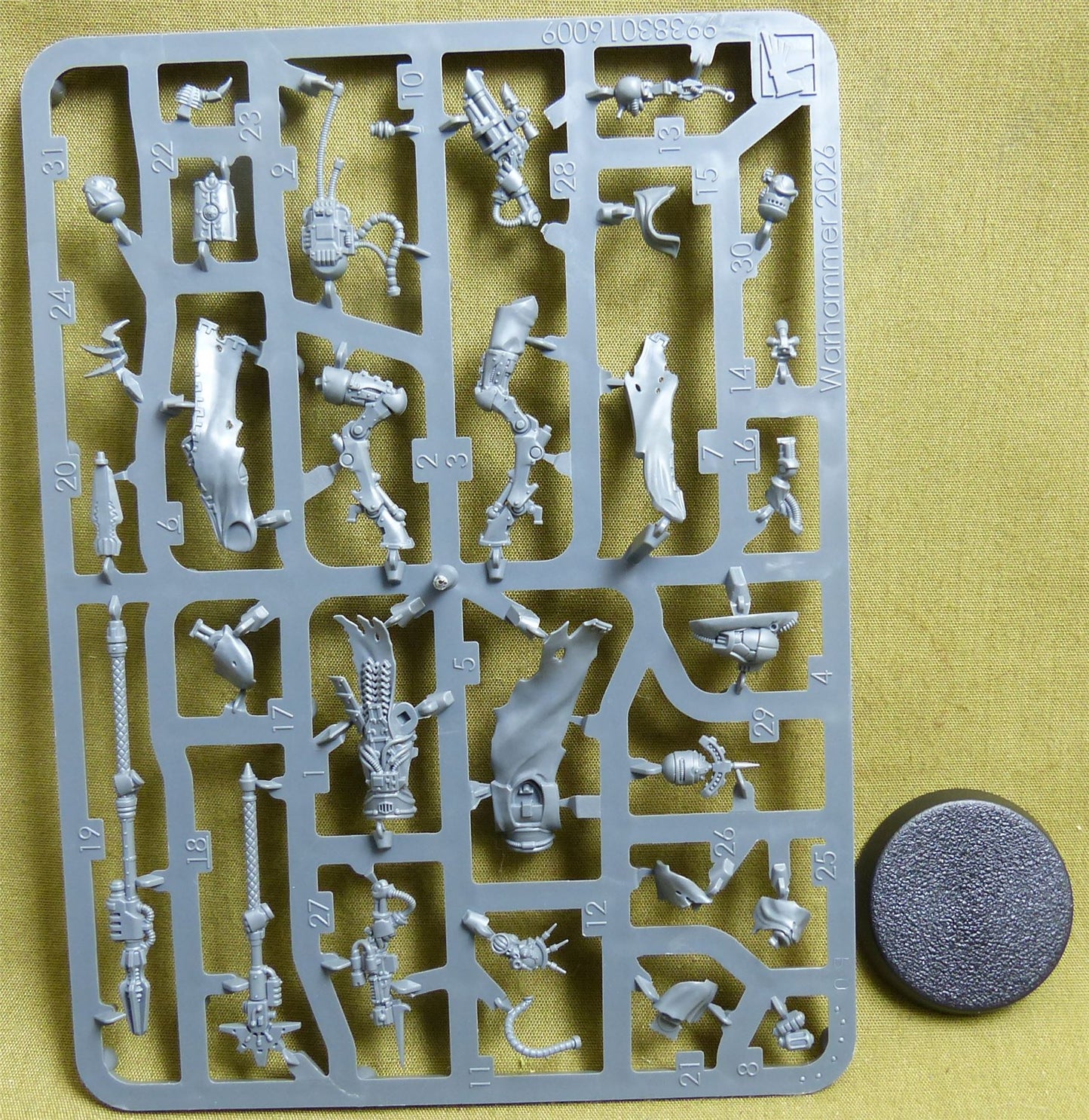 Skitarii Battle-Pilgrym Marshal complete sprue - Warhammer Horus Heresy #1B