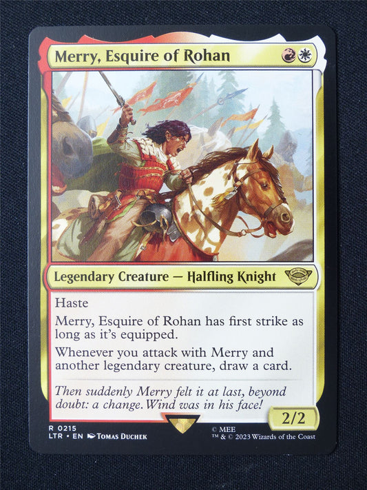merry Esquire of Rohan - LTR - Mtg Card #7CE