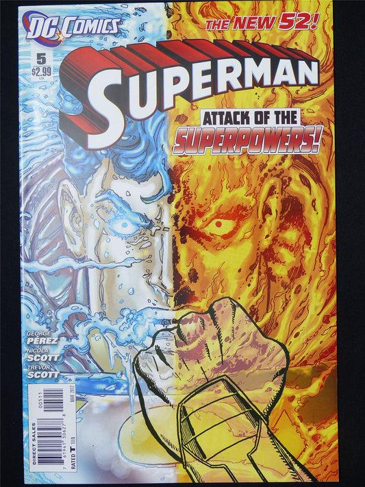 SUPERMAN #5 - B&B DC Comic #85R