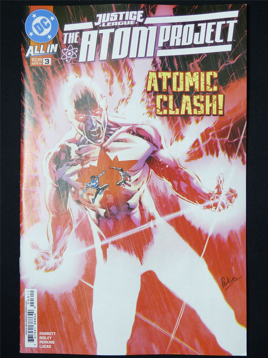 JUSTICE League: The Atom Project #3 - B&B May 2025 DC Comic #P1