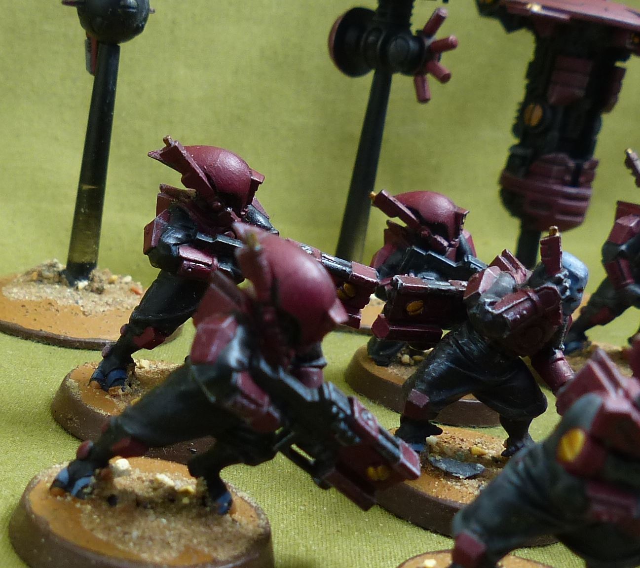 Pathfinder Team painted - Tau Empire - Warhammer 40K #41E