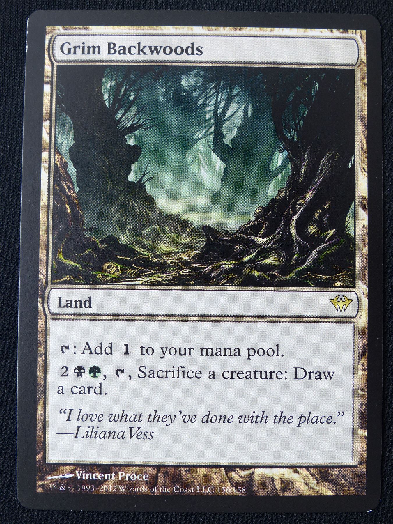 Grim Backwoods - DKA - Mtg Card #25P